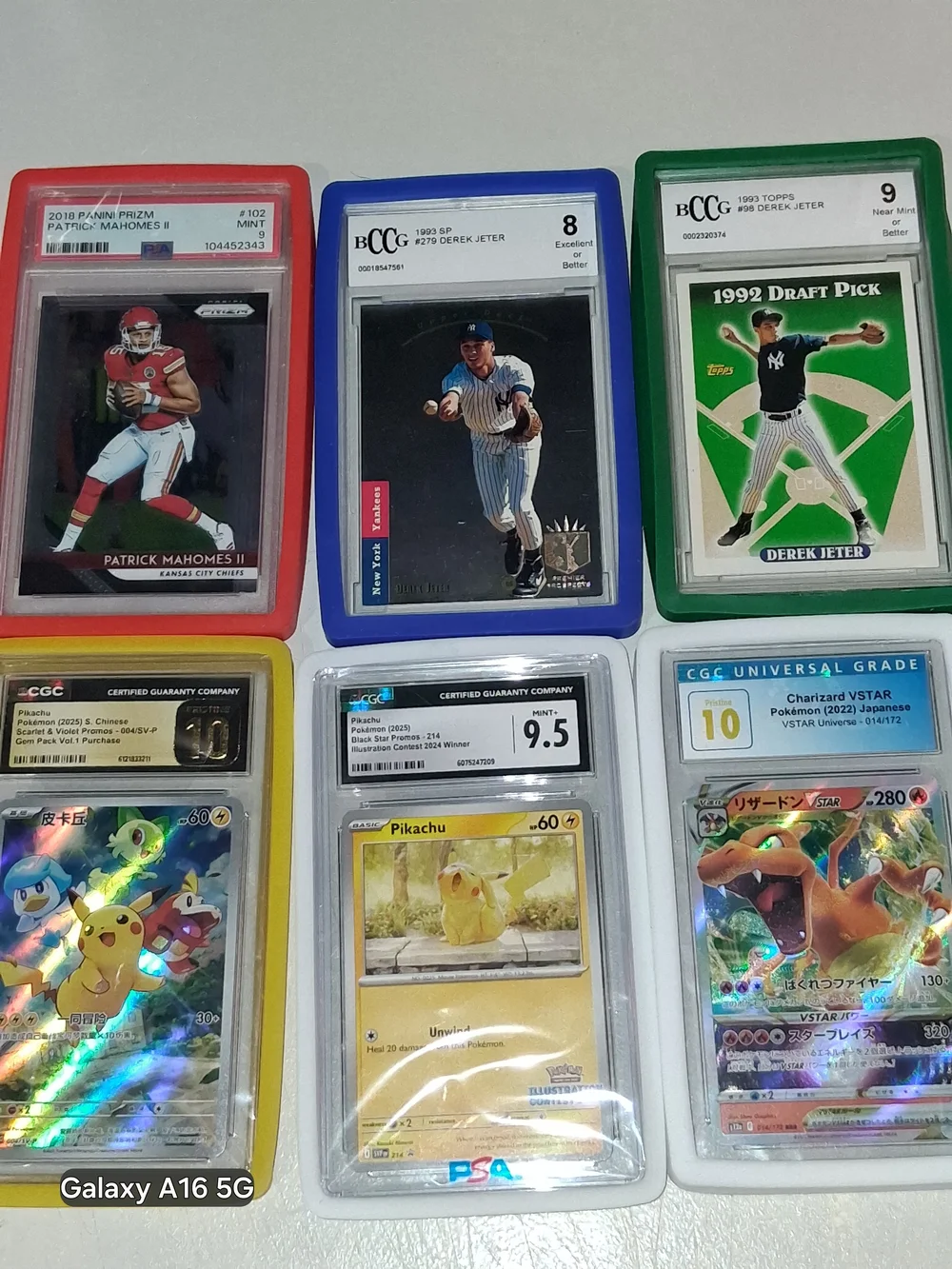 Graded Sports & Pokémon Card Lot - Multi Color